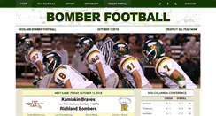 Desktop Screenshot of bomberfootball.org