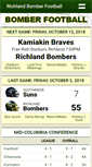 Mobile Screenshot of bomberfootball.org